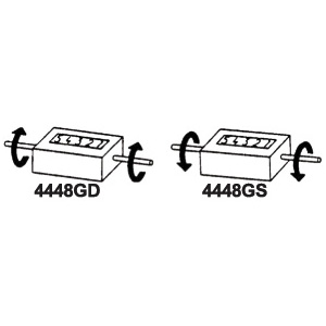 4448GD - METER COUNTERS FOR MACHINE - Prod. SCU - Orig. IVO